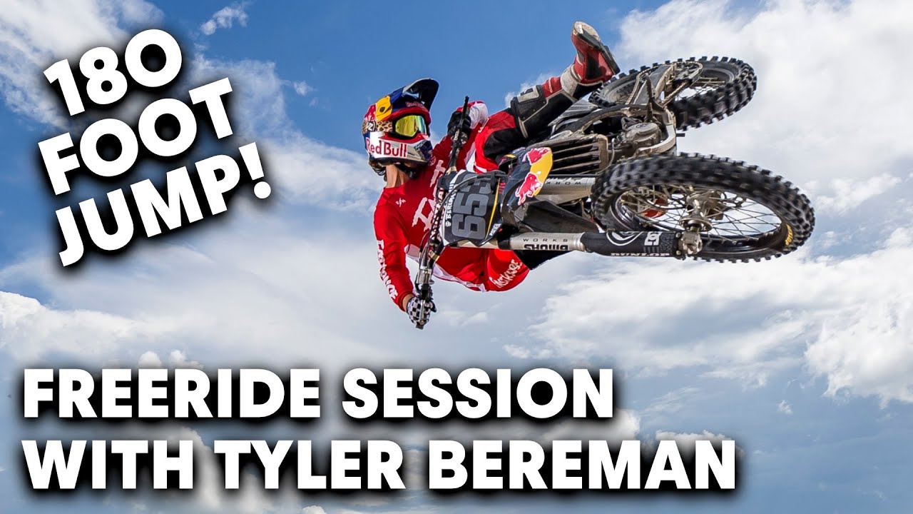 Tyler Bereman Turns Moto SandBox into a Freeride Playground