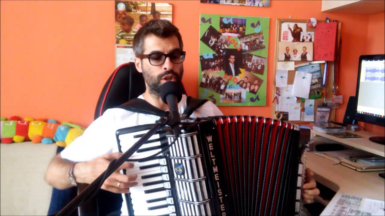 POSADZILI BACĘ | ZNOWU NIEPRZESPANA NOC | COVER | AKORDEON | BOSSMusicLomza