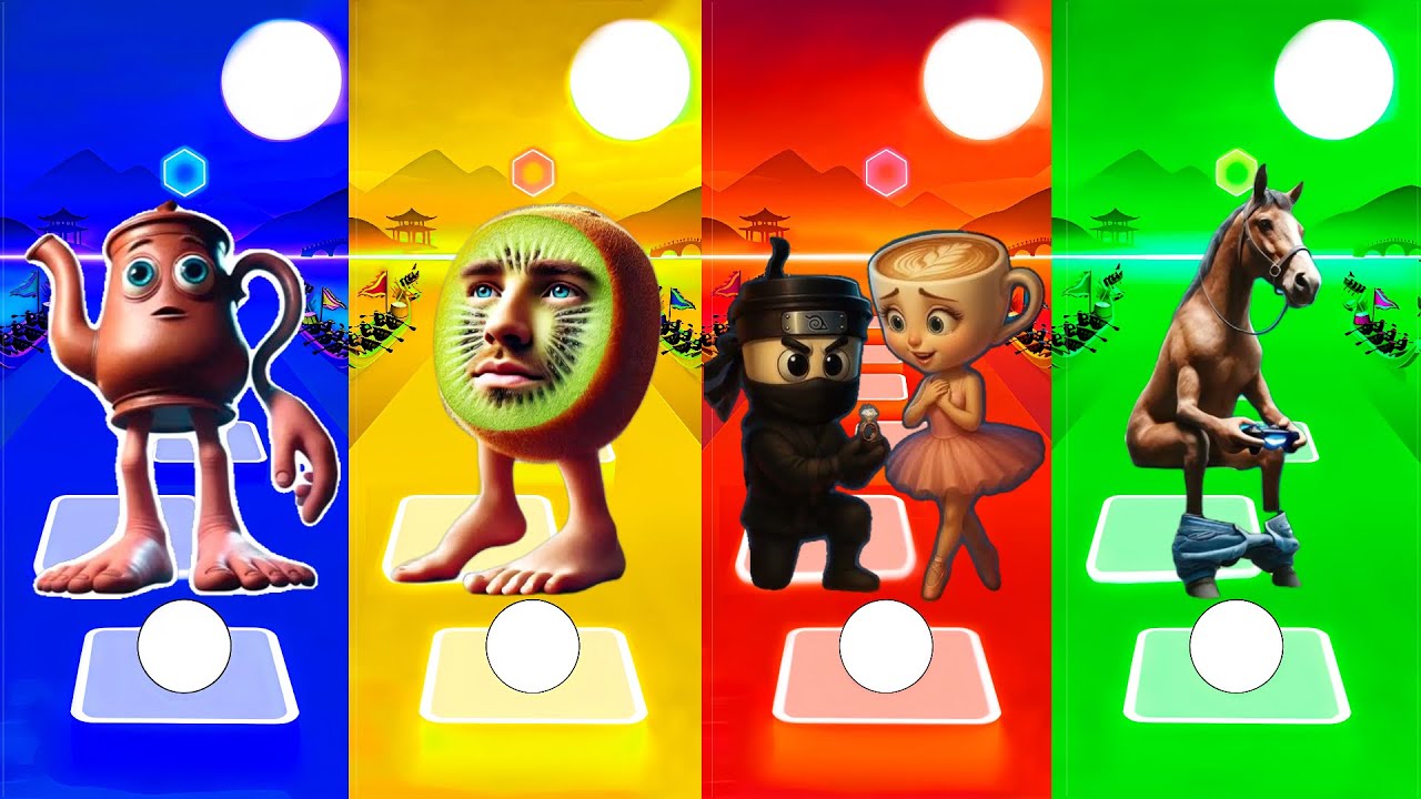 TRALALERITOS vs BRAINROT EXTINCTION vs TUNG TUNG TUNG SAHUR vs TRALALERO TRALALA 🎶 Tiles Hop