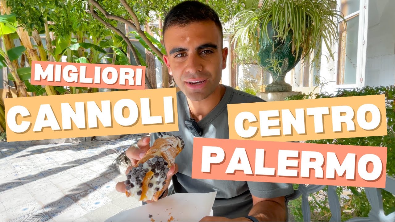 2 CANNOLI da PROVARE in CENTRO a PALERMO