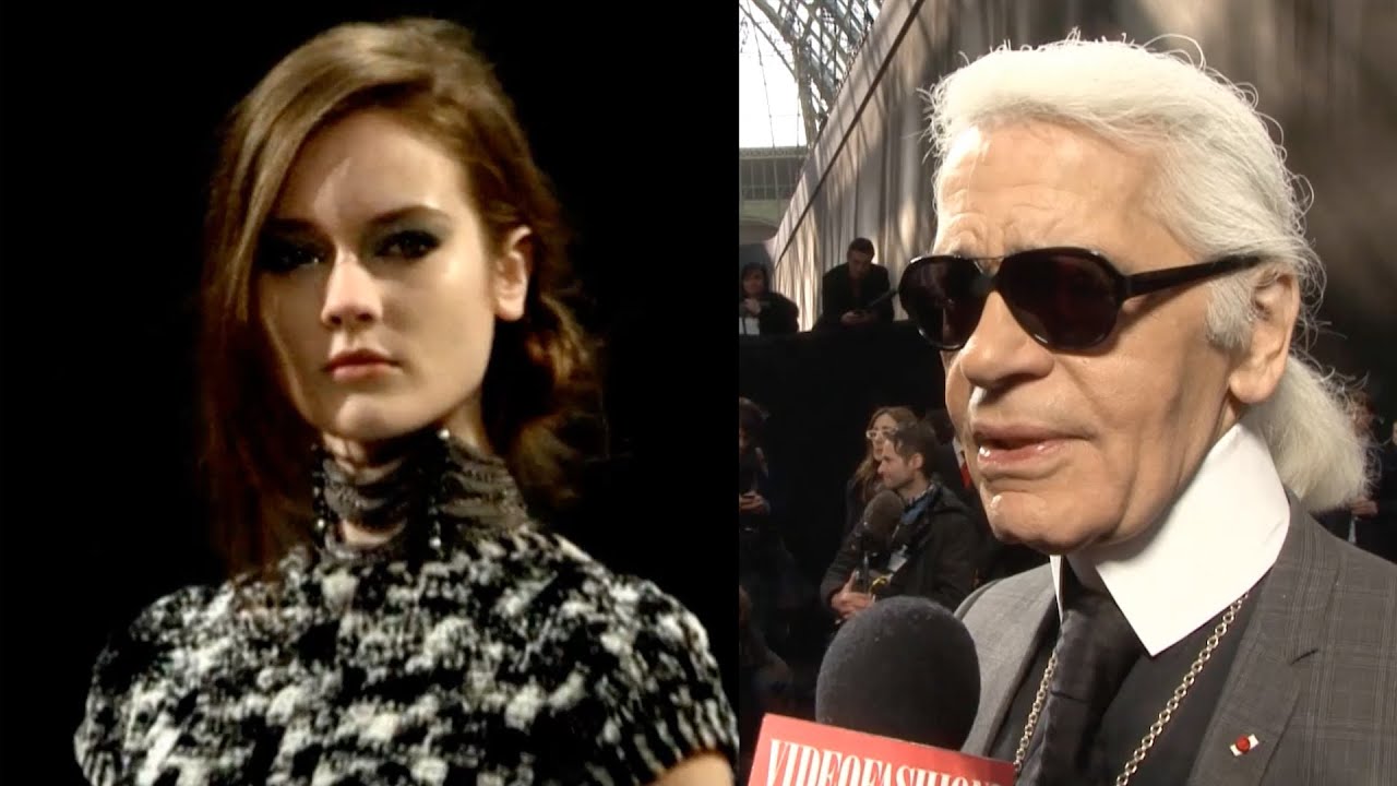 CHANEL Fall 2011 Runway | Interviews with Karl Lagerfeld and Andre Leon Talley