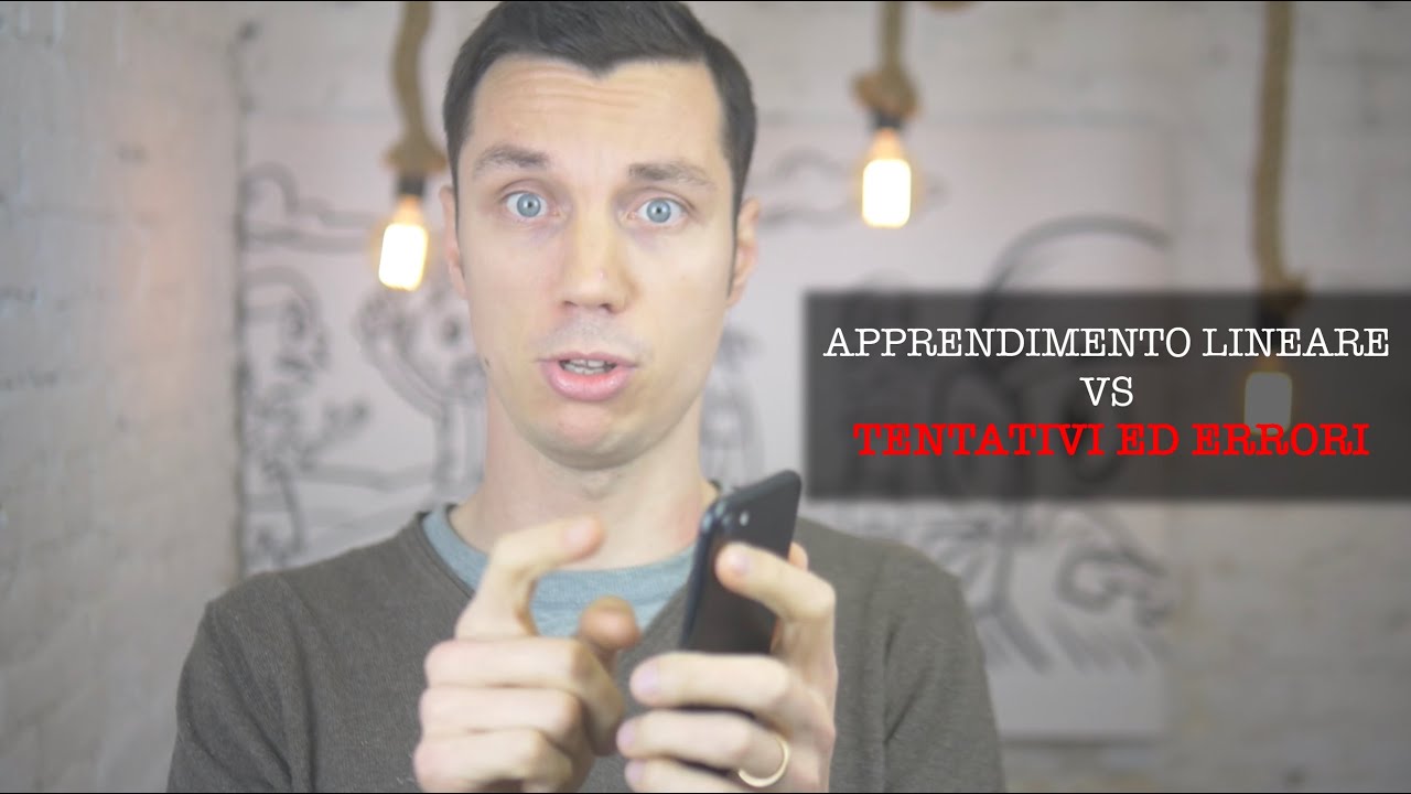Apprendimento lineare VS tentativi ed errori