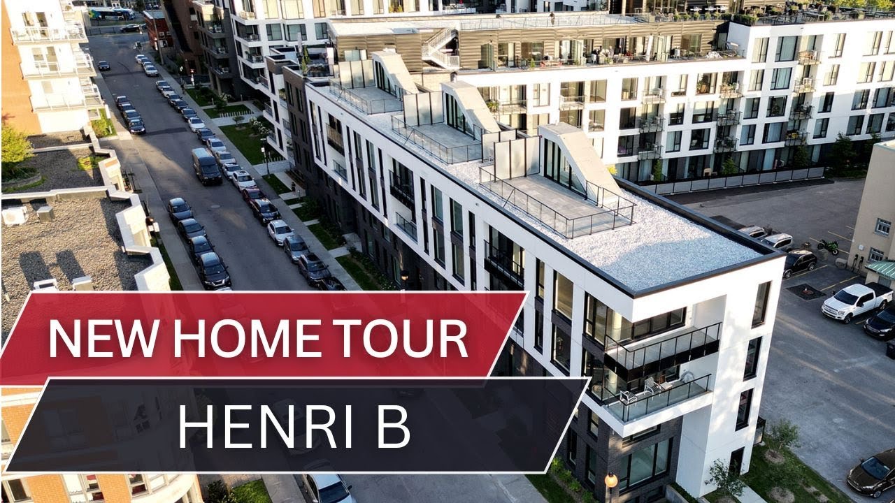 🏠🔍 New Montreal Condos For Sale, Tour Henri B 10862 Basile-Routhier Floor Plan in Ahuntsic