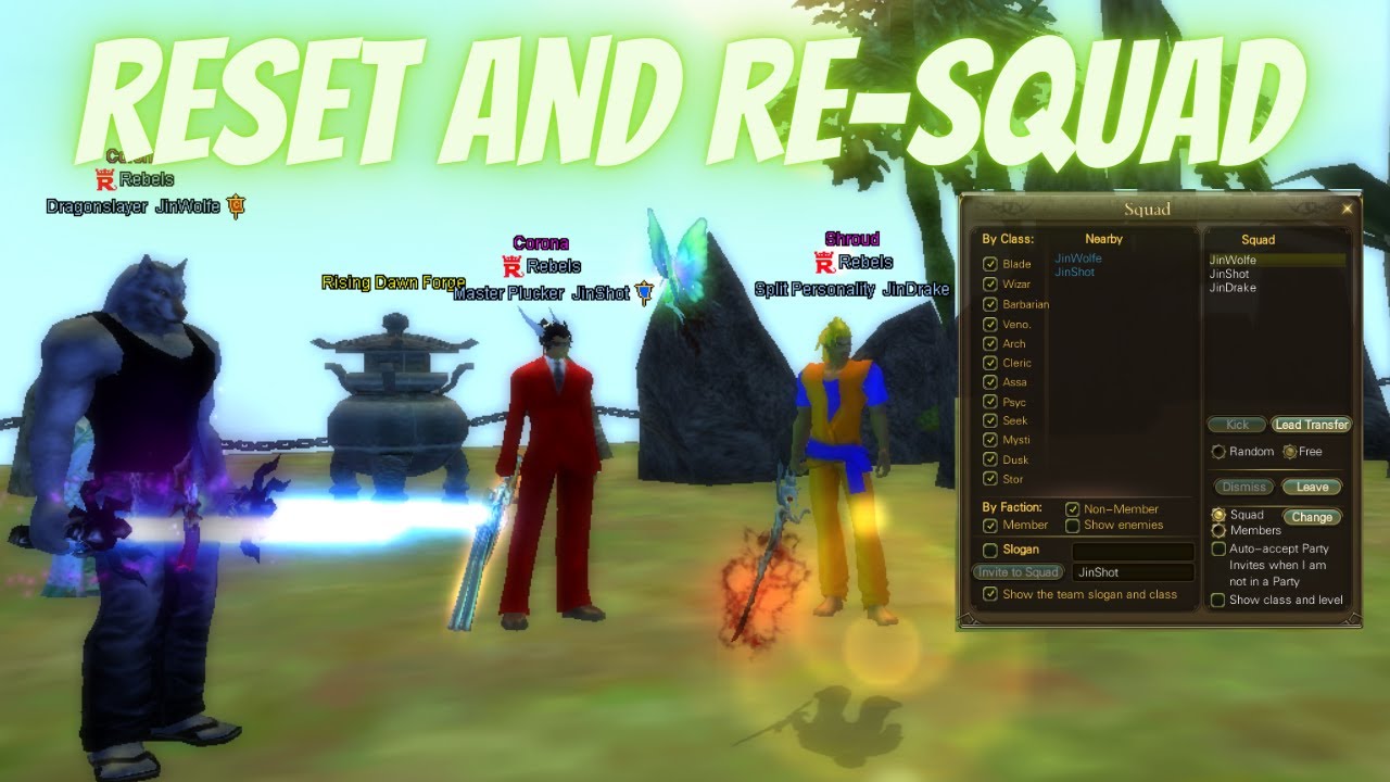 PW Squad Mastery | Reset caves and Resquad like a pro | Perfect World International