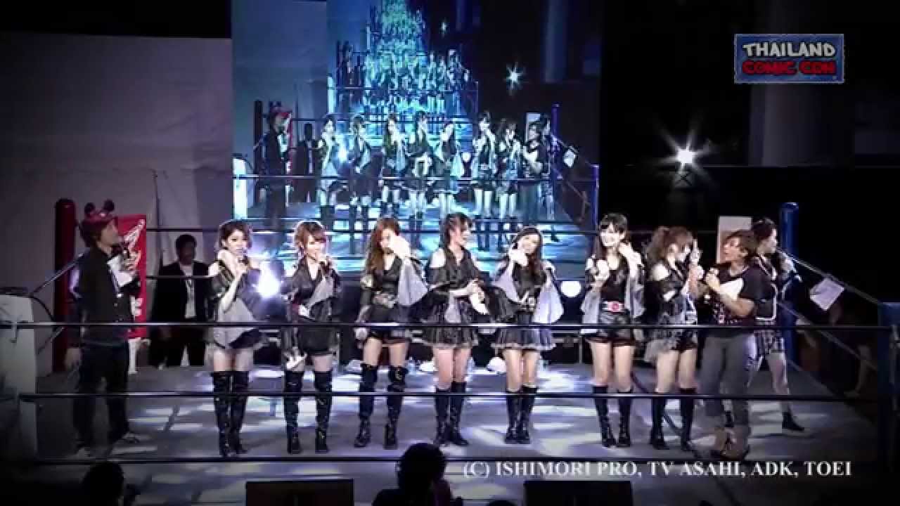 Kamen Rider Girls Concerts in Thailand Comic Con 2014