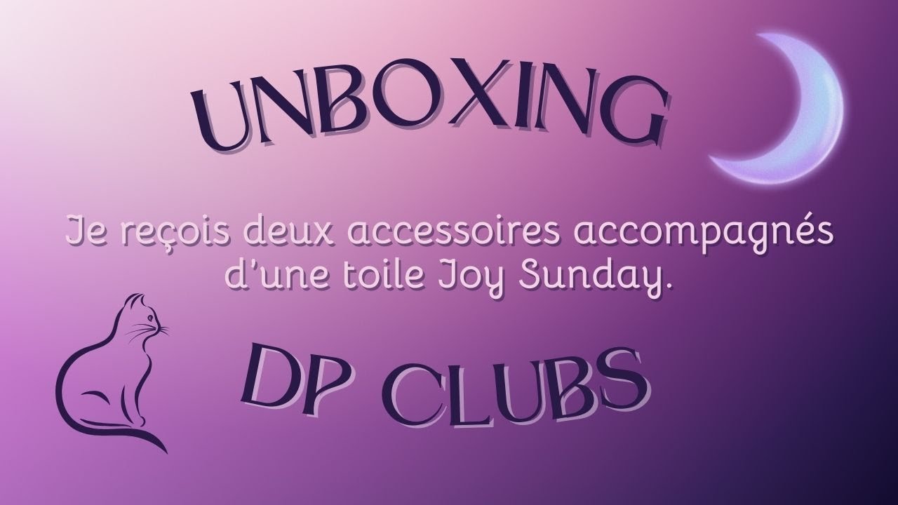 UNBOXING #dpclubs #crossstitch #pointdecroix