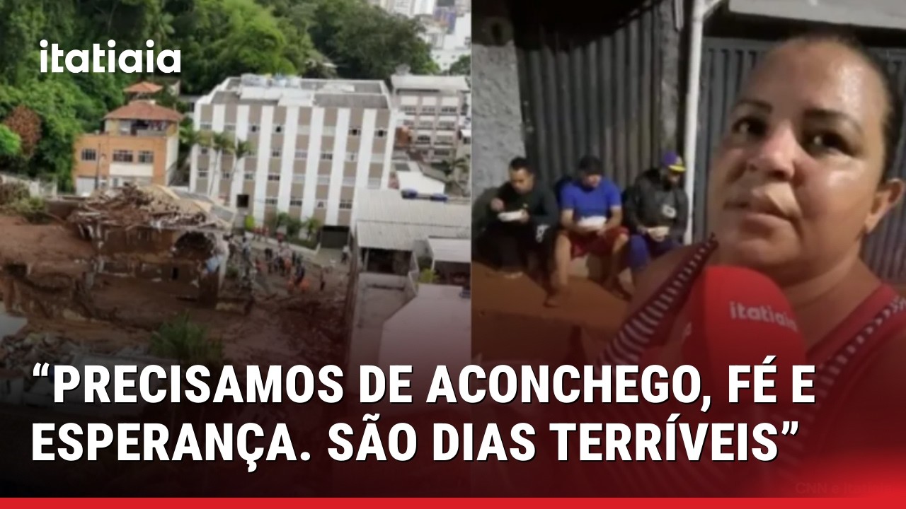 VOLUNTÁRIOS PERCORREM RUAS DE JUIZ DE FORA PARA AJUDAR FAMÍLIAS ATINGIDAS PELA CHUVA