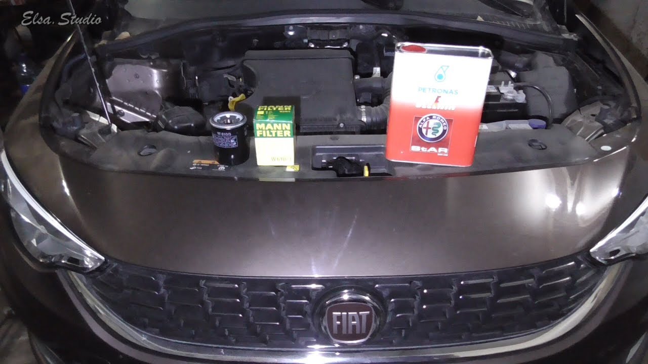 Замена масла двигателя FIAT Tipo 2015