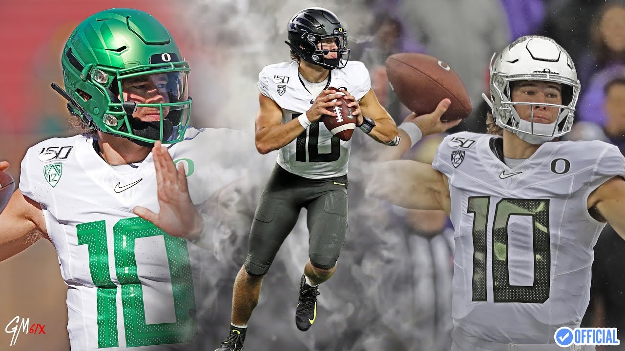 II Born To Be A Duck II The Official Senior Highlights of Oregon Quarterback Justin Herbert