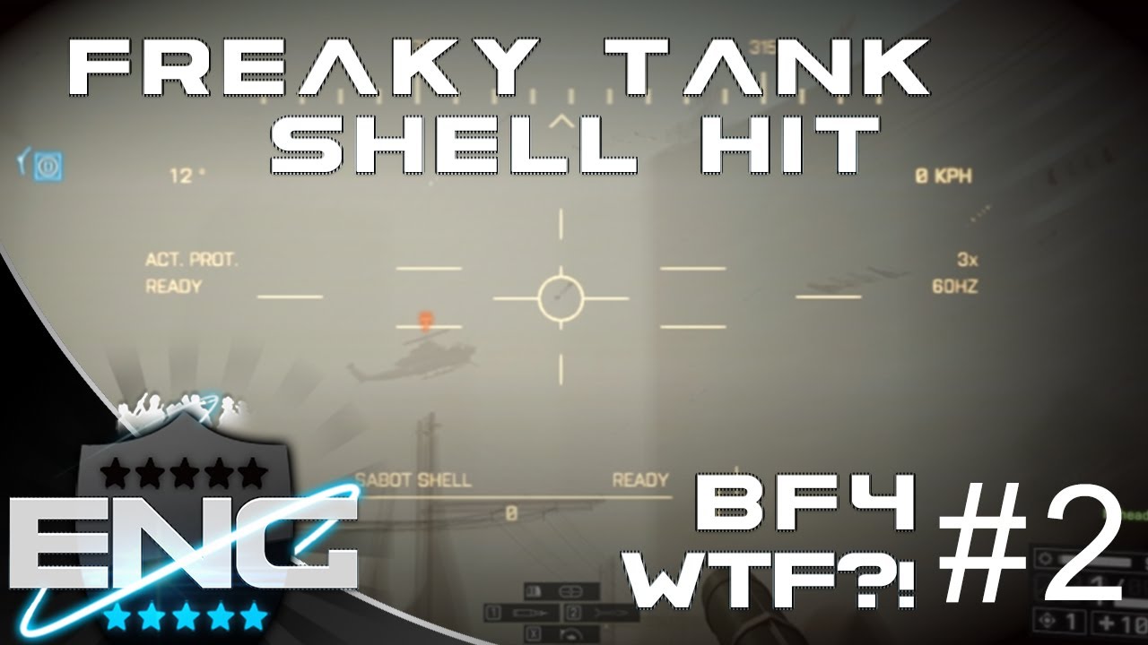 Freaky Tank Shell Hit?! | Battlefield 4 WTF?! #2 | UK BF4 Clan England-Clan.co.uk