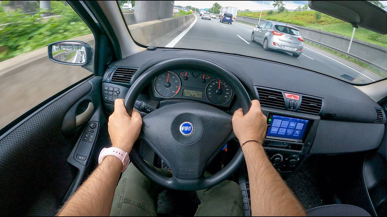 2003 Fiat Stilo Multiwagon [1.6 I 103 HP] 0-100 | POV Test Drive #886 Joe Black