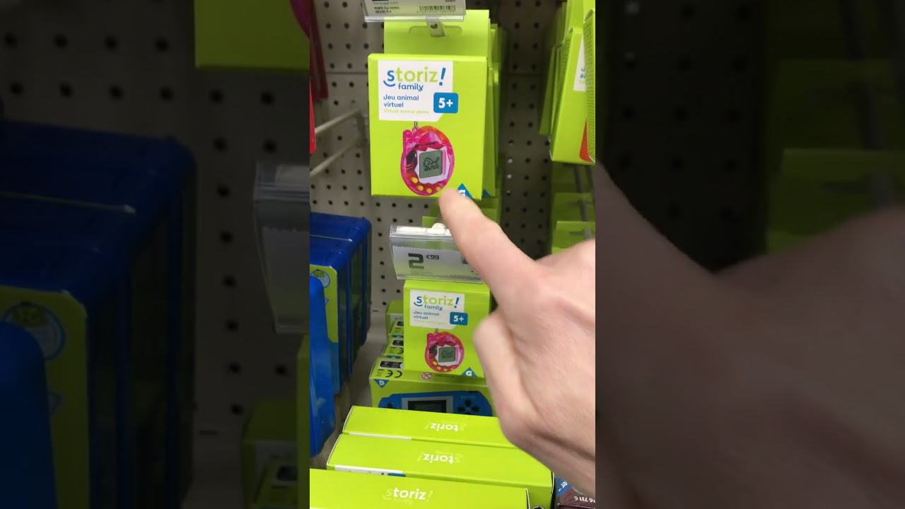 Jeux electroniques tamagotchi chez GIFI #tamagotchi #gifi #action #noz