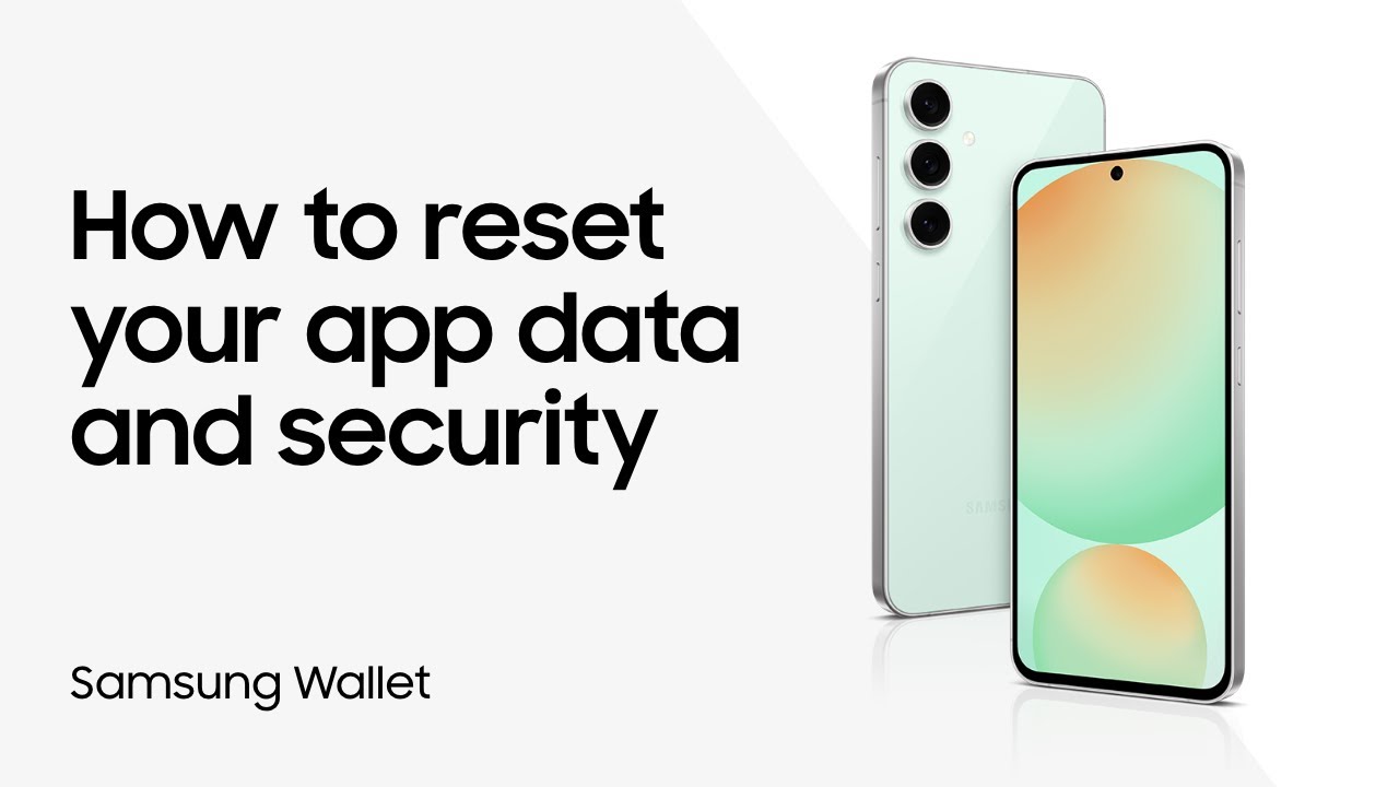 Reset Samsung Wallet on your phone | Samsung US