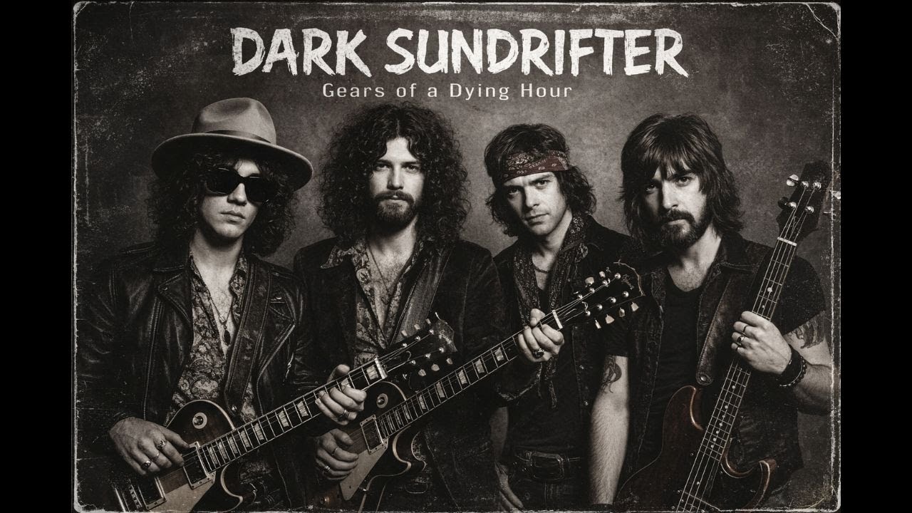 DARK SUNDRIFTER - Gears of a Dying Hour [FULL ALBUM] (Psychedelic Rock)