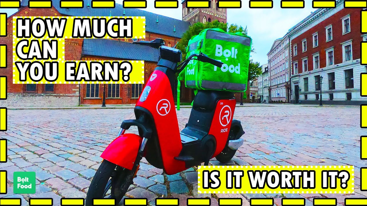 HOW MUCH CAN YOU EARN WITH BOLT FOOD | 2021 LATVIA