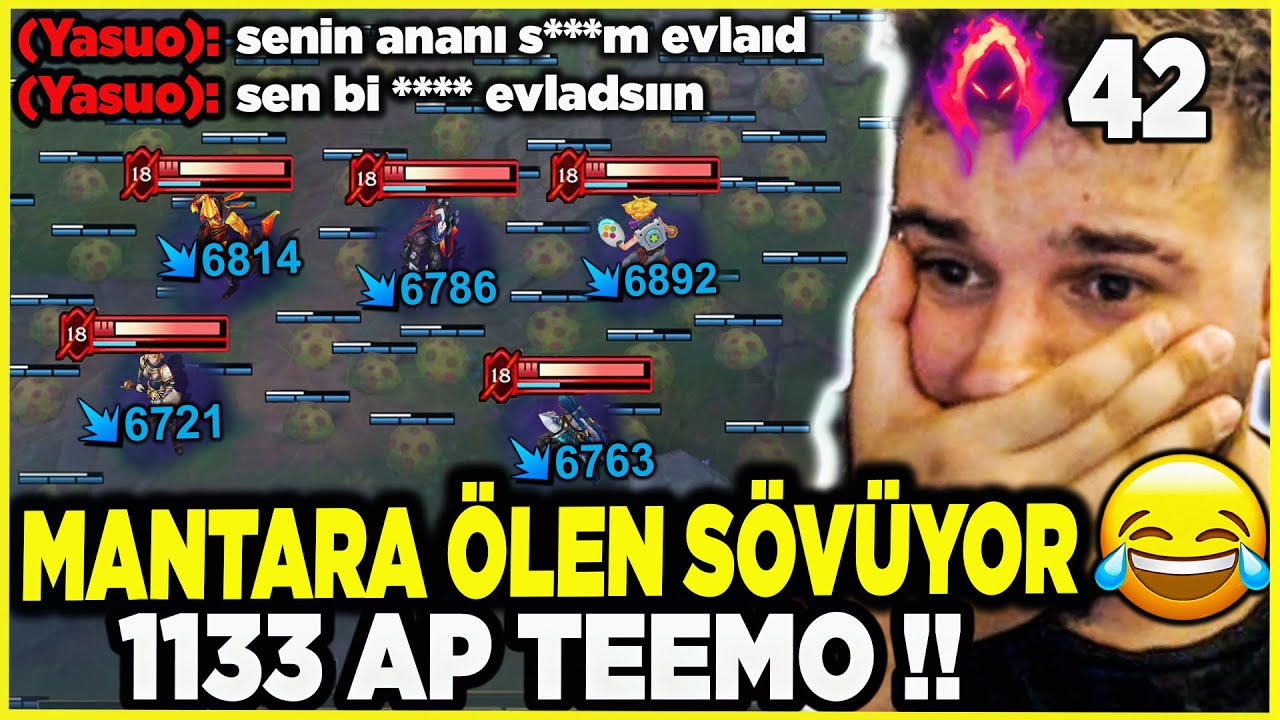 FULL CANDAN MANTARA ÖLDÜ DELLENDİ 😂!! EV ZEVKLİ TEEMO VİDEOSU !! | Ogün Demirci