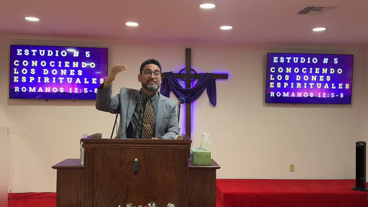 IBVE- Pr. Jesus Colegio- Conociendo Los Dones Espirituales- parte # 5 Romanos 12:5-8
