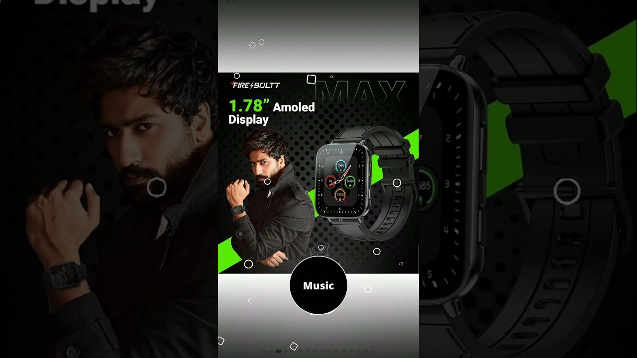 Fire-Boltt Max smartwatch | 1.78 inch AMOLED Display in budget |   #fire  #amoled  #launchdate