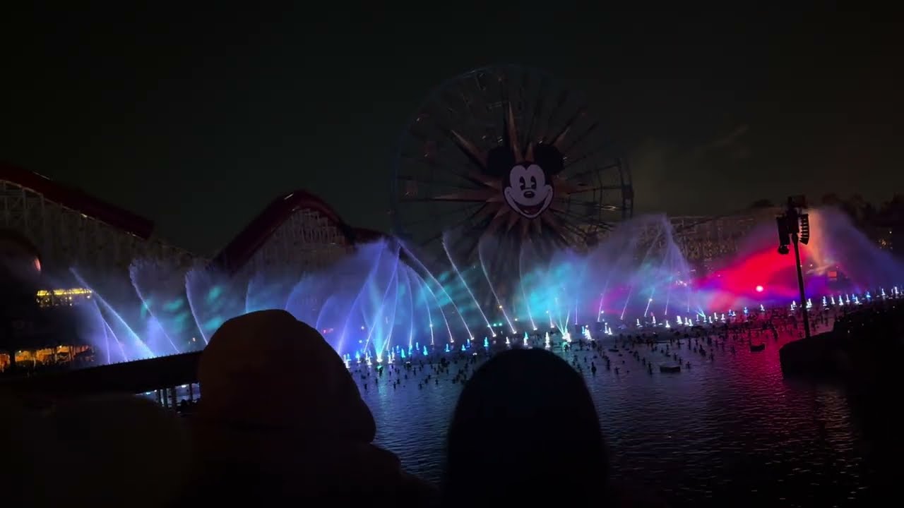 Disney California Adventure Park World of Color Happiness! Show during Lunar New Year on 1/26/26