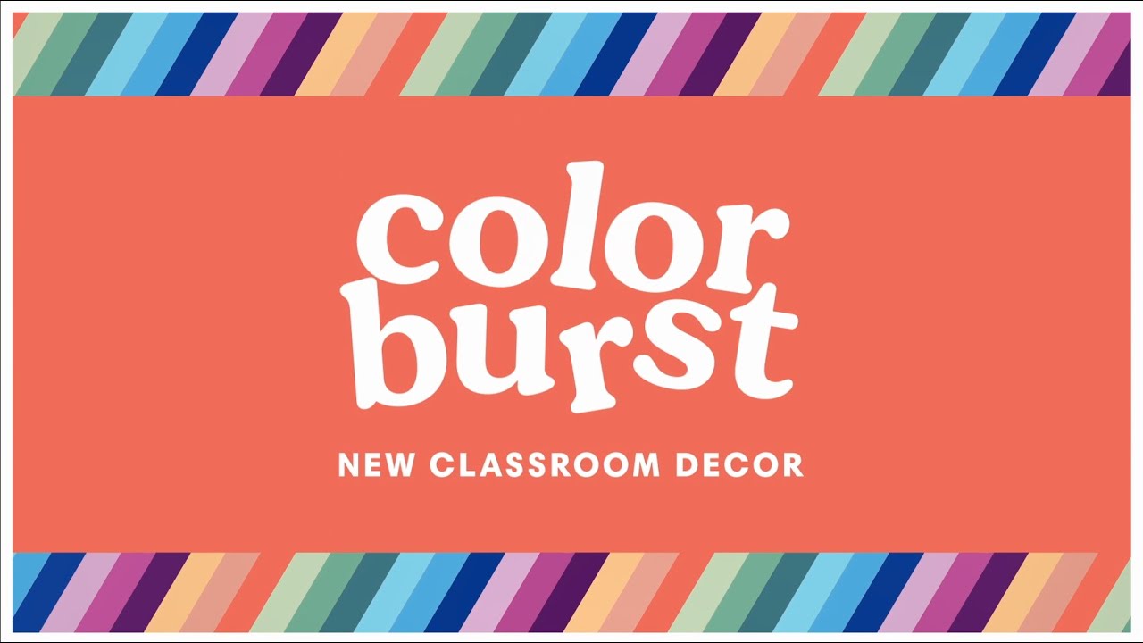 Color Burst Classroom Decor Teaser from School Shop&trade; at Mardel!