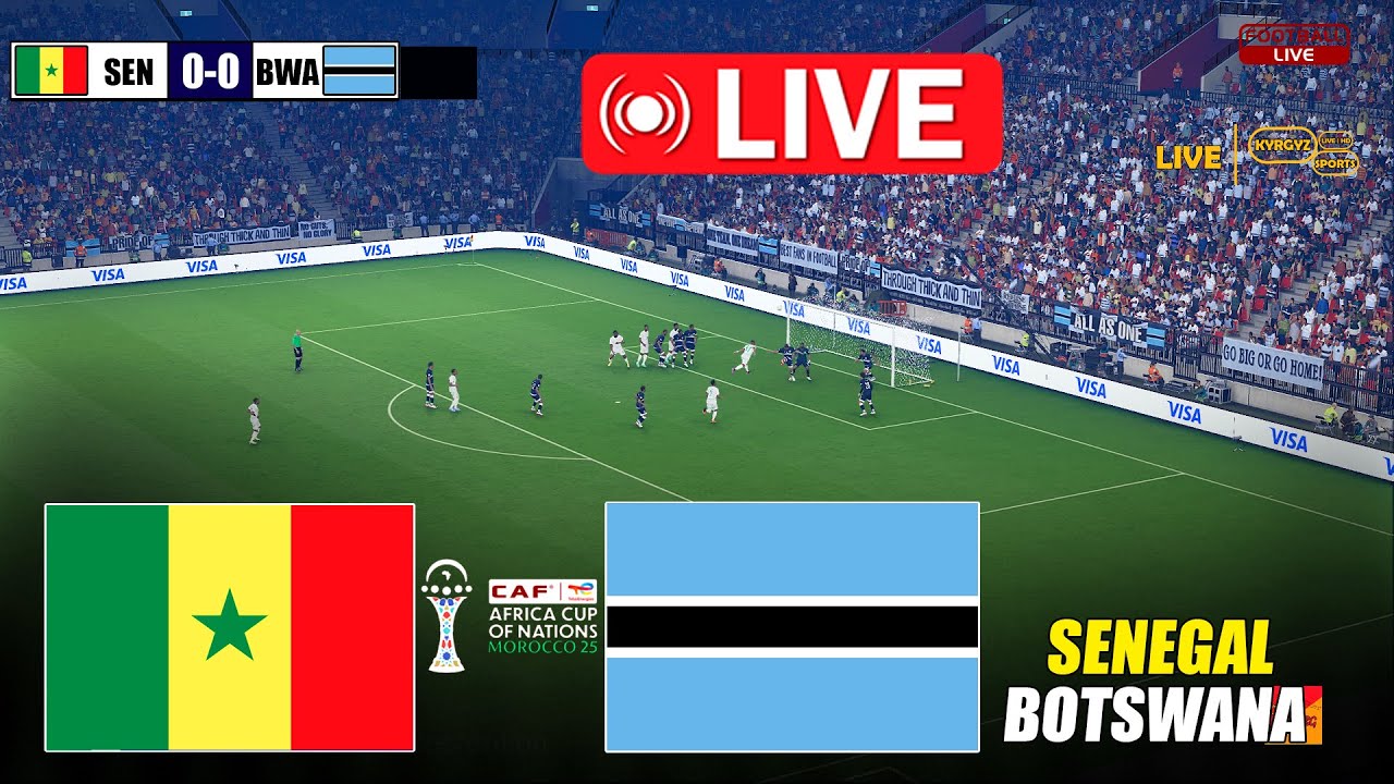 🔴LIVE : SENEGAL vs BOTSWANA | eFootball PES 21 Simulation Prediction Gameplay