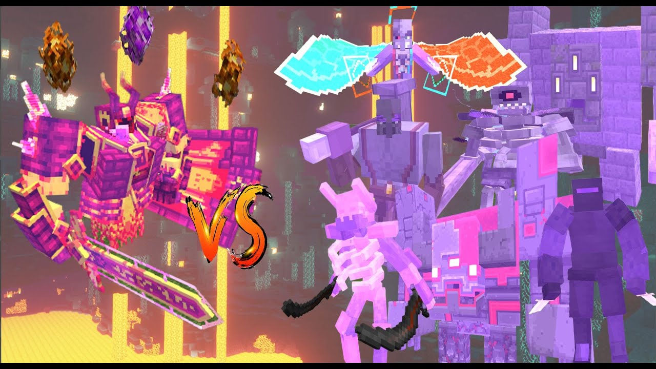 Fully Enchanted Ignis vs Bosses in Minecraft 1.19.2