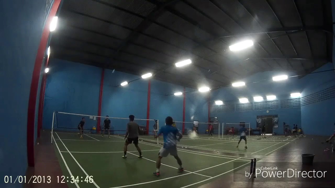 PERTARUNGAN GANDA PUTRA PB BLACK PLAYER DI GOR PINANG