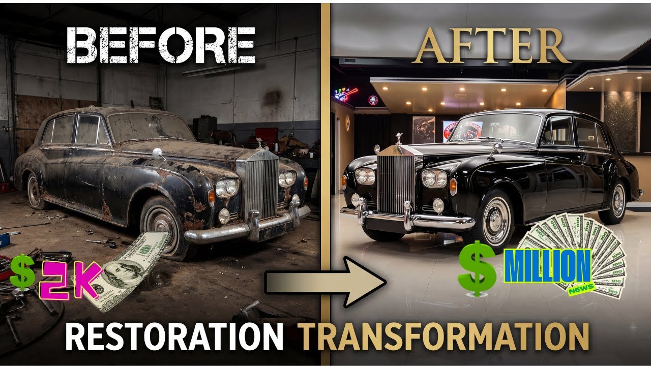 $1,000,000 Rolls-Royce Restoration | Extreme Before & After Transformation