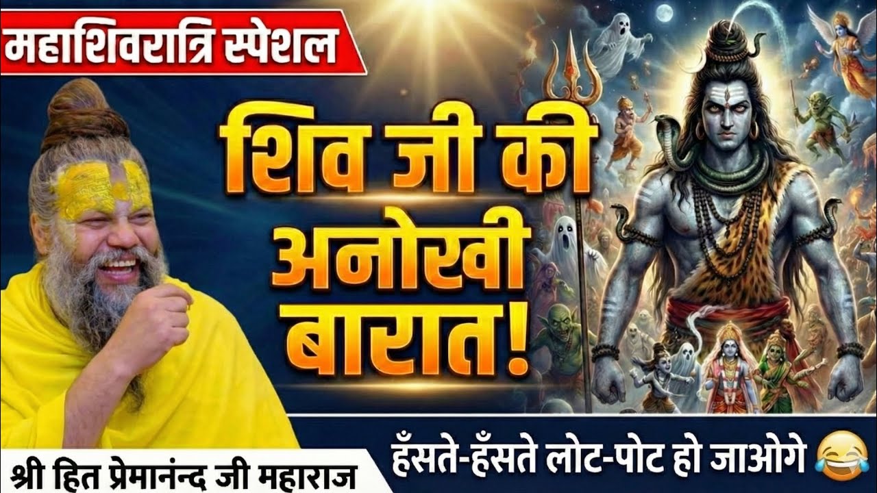 महाशिवरात्रि क्यों मनाई जाती है? सुनिए शिव विवाह की ये अद्भुत कथा! | Premanand Ji Maharaj