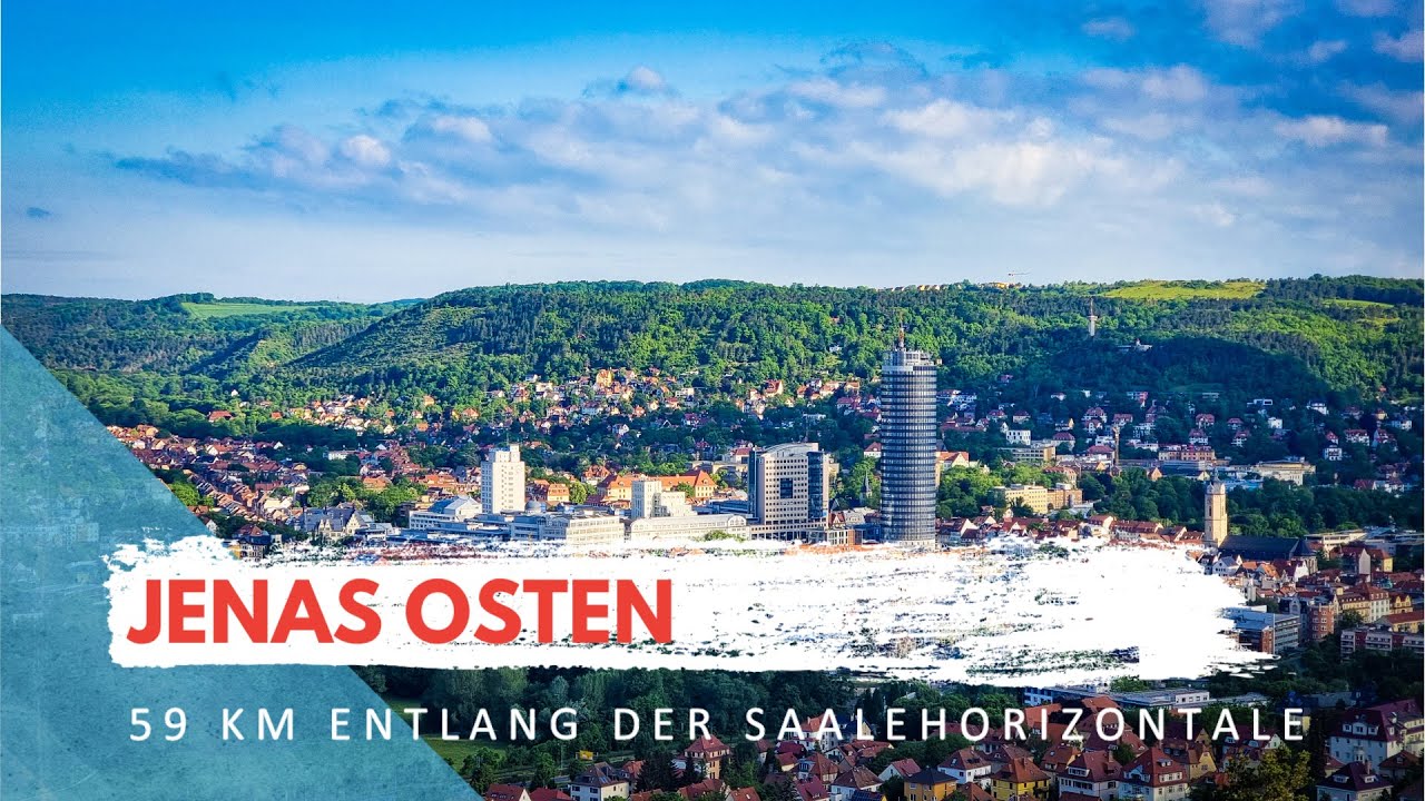 🇩🇪 JENA Der Osten - 59 km Ultra Wanderung von Jena nach Dornburg Saalehorizontale HIKE