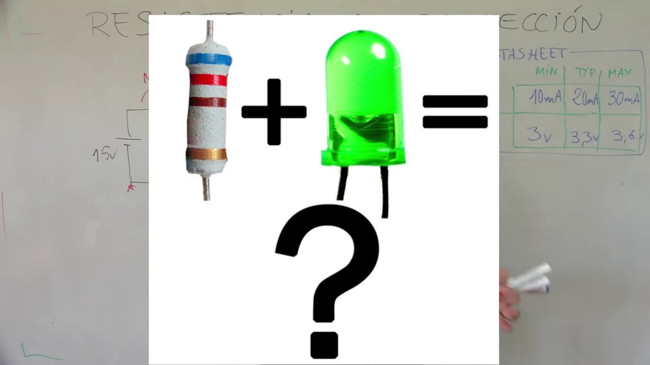 Resistencia de un LED
