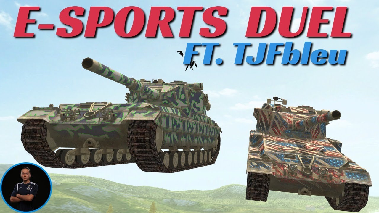 HRF vs TJFbleu | IRL TOON | WoT Blitz