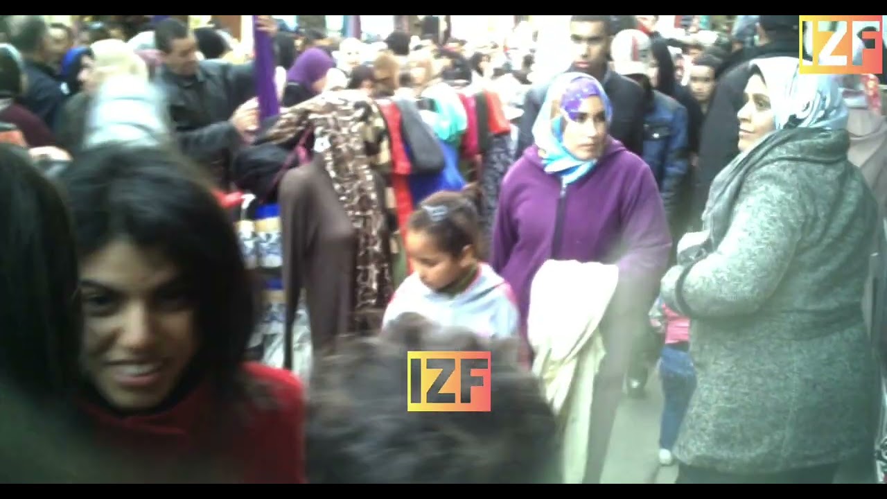 نزهة في مدينة مكناس حي السكاكين و جوطية سنة 2016