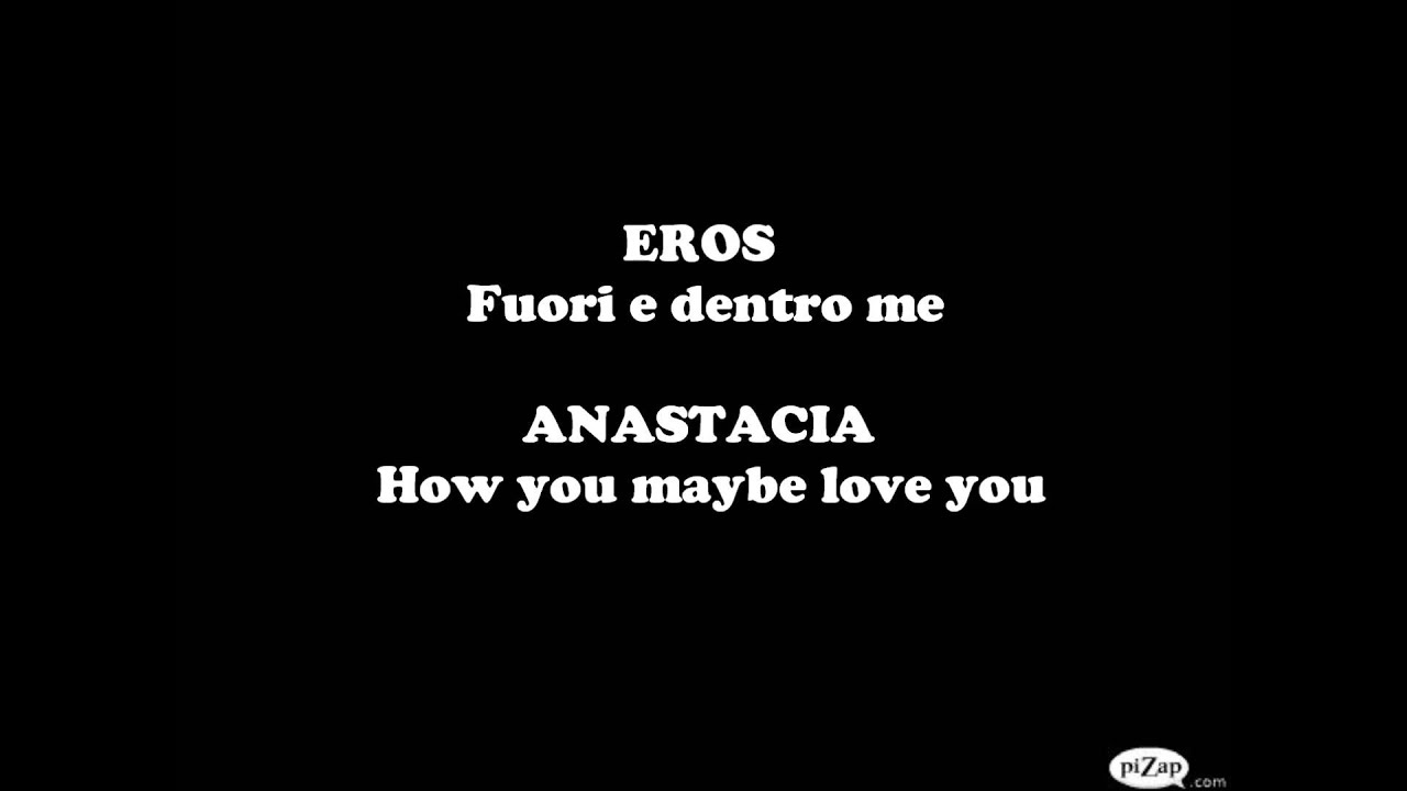 Eros Ramazzotti e Anastacia  I Belong to you (Lyrics)