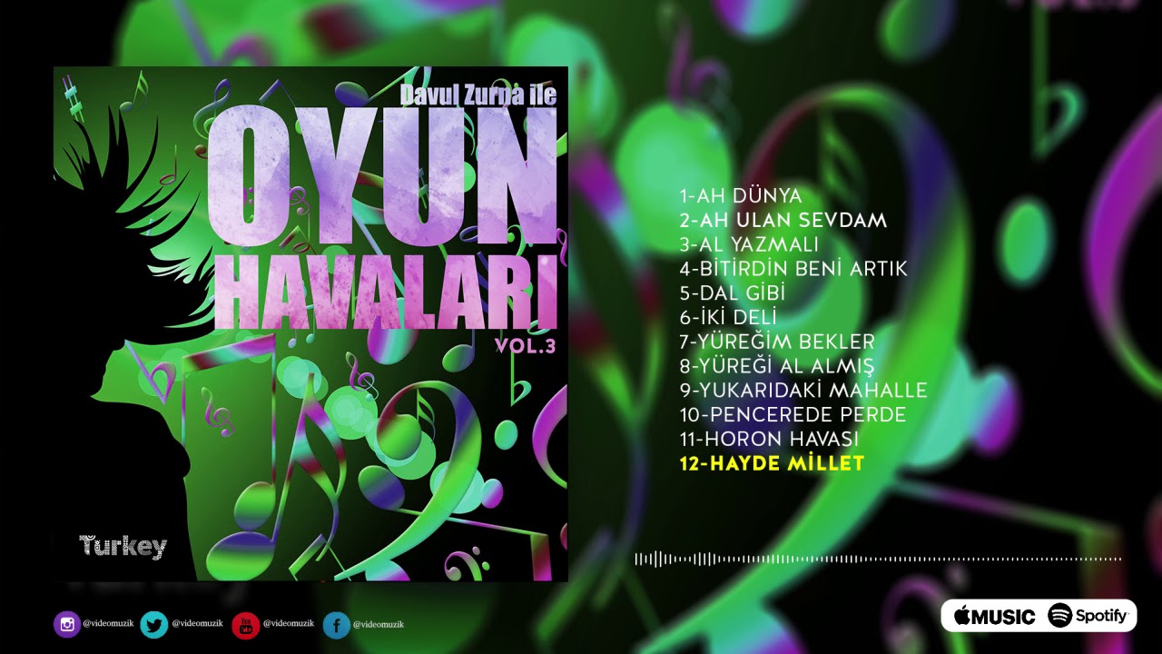 Davul Zurna İle Oyun Havaları -3- / Hayde Millet