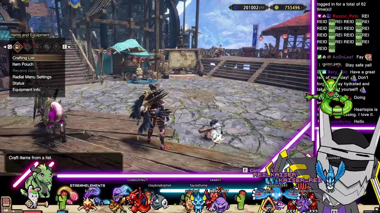 [EN] [Monster Hunter Rise] Post-trip hunts to unwind!