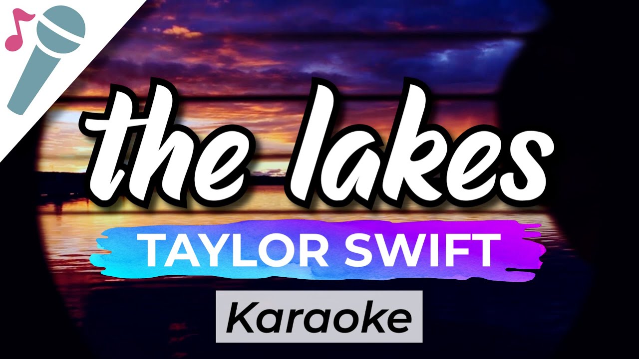 Taylor Swift - the lakes - Karaoke Instrumental (Acoustic)