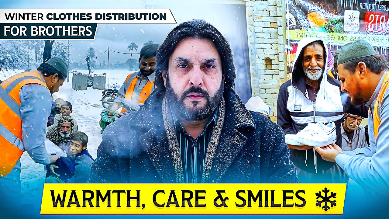 Warmth, Care & Smiles ❄ | Brothers Winter Clothes Distribution