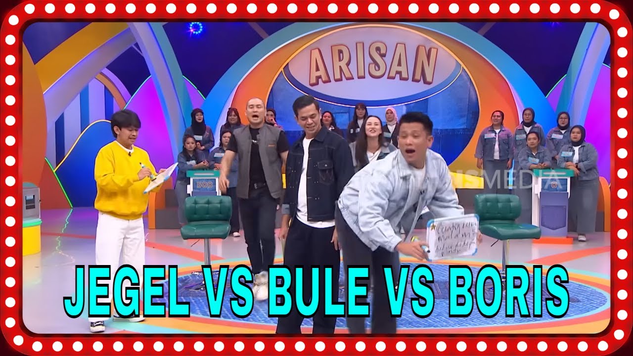 PANAS! JEGEL KETEMU VIDI BULE & BORIS, RIBUT TEROOS! | MOMEN SERU ARISAN (28/02/26)