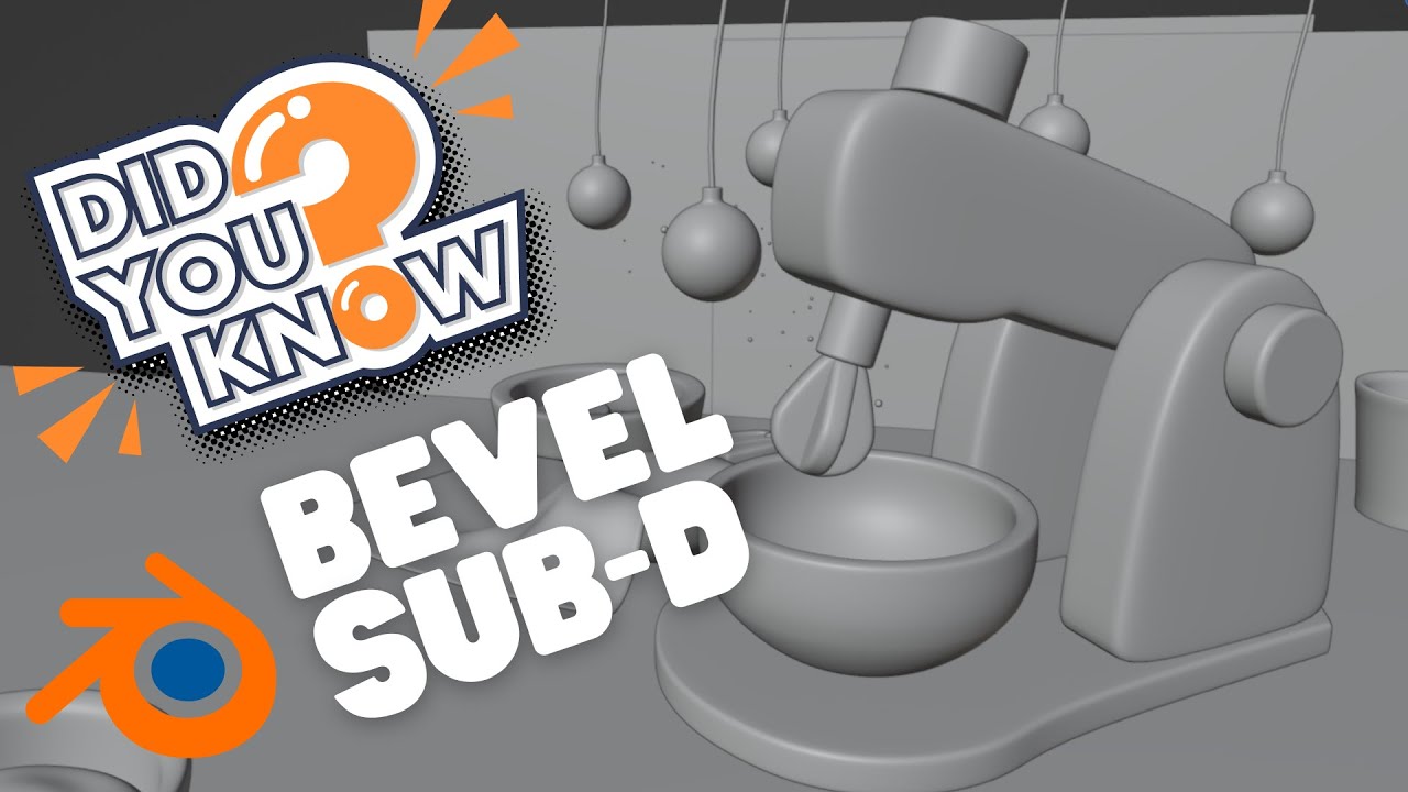 Using bevel and subdivision surface modifiers in Blender when modeling stylized chubby
