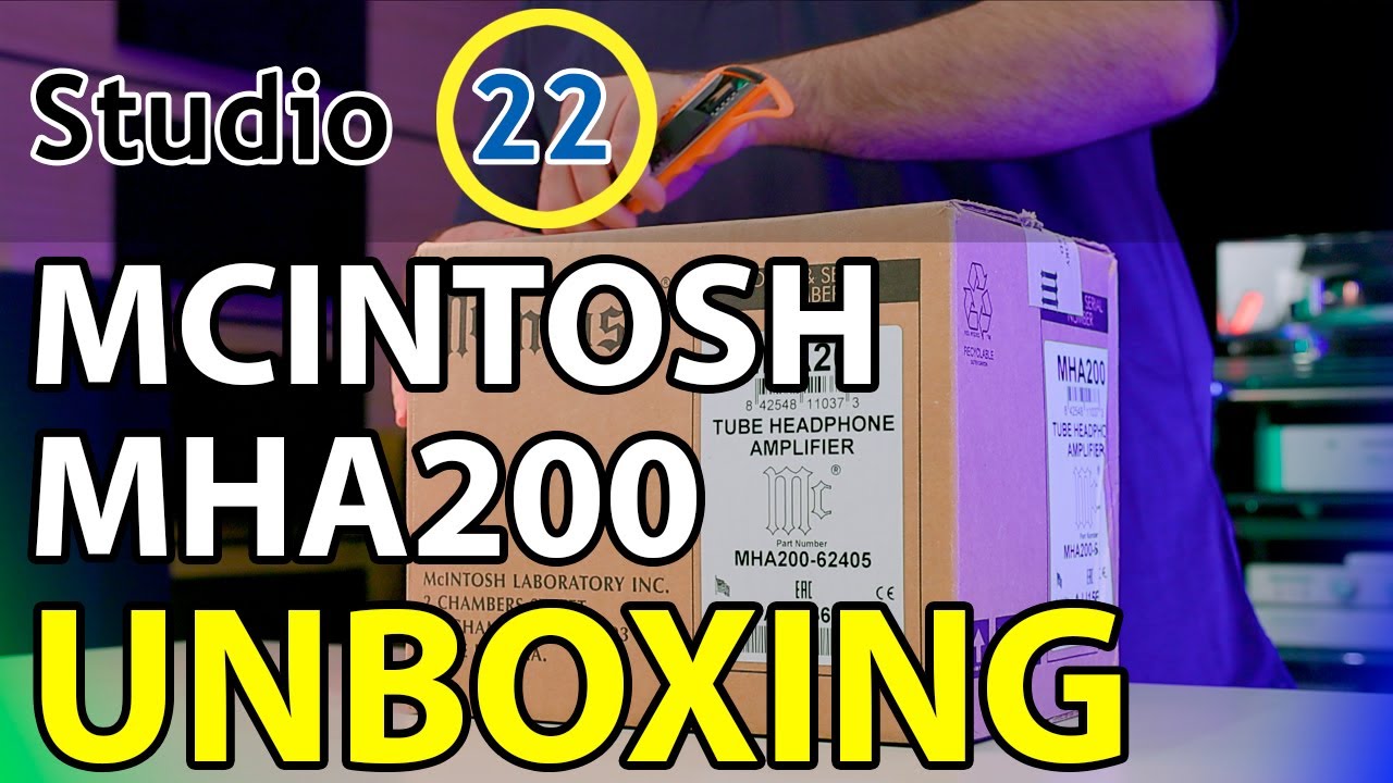 Mcintosh MHA200 Unboxing