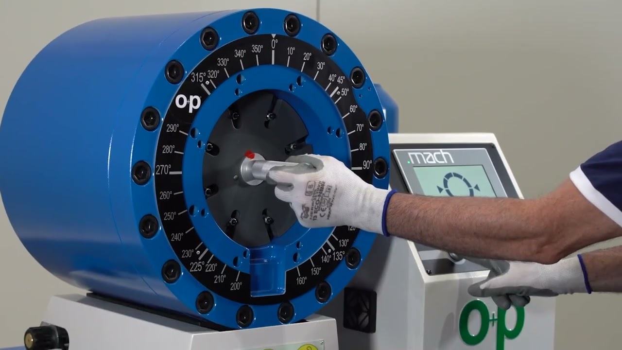 TUBOMATIC H135 ES | 315-Ton Hose Crimper (Up to 2