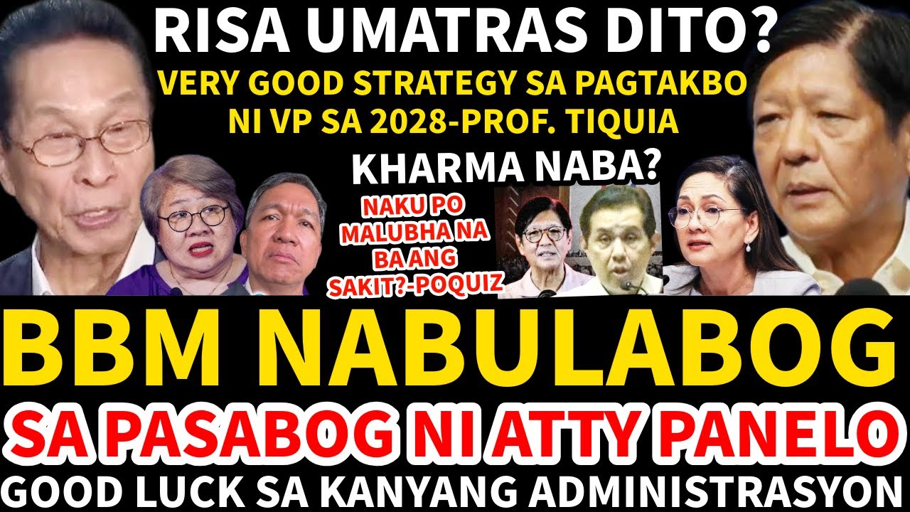 BBM NABULABOG SA PASABOG NI ATTY PANELO NAKU PO ITO ANG AYAW MANGYARE NI MARCOS JR PANOORIN