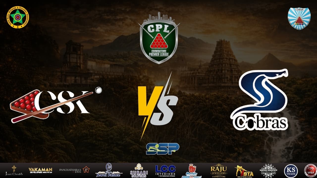 Cue Cobras Vs Champion's Cue - Group Stage - T2