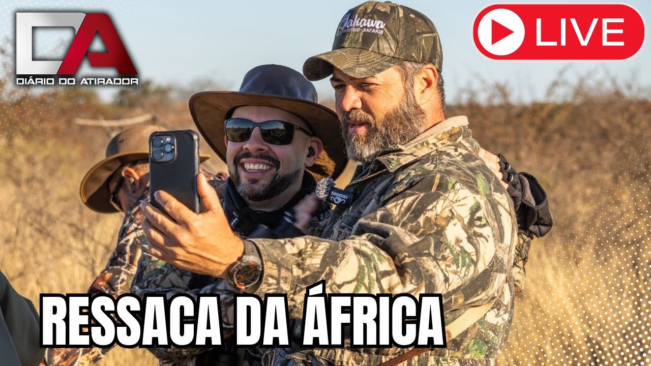 Ressaca da &Aacute;frica com @crishuntbrasil