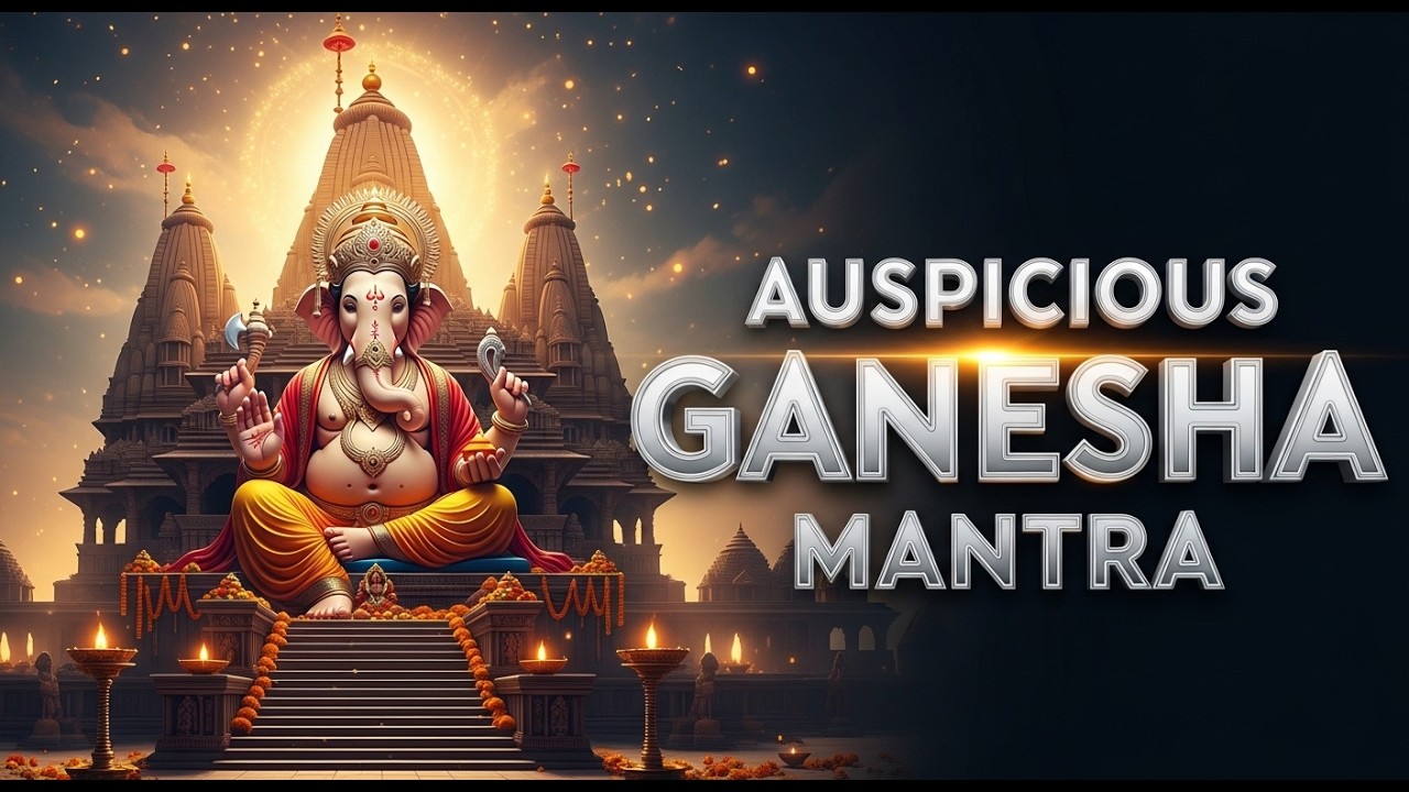 Auspicious Ganesha Mantra for Wealth and Success | Powerful Prosperity Mantra for Abundance