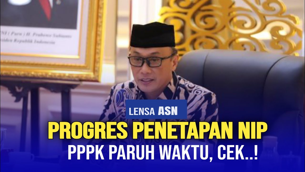 Cek daerahmu, ! Progres NIP PPPK Paruh Waktu  November 2025