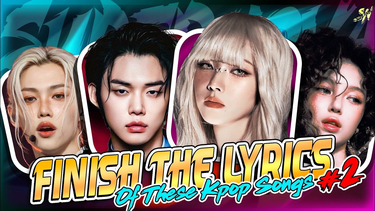FINISH THE LYRICS OF THESE KPOP SONGS IN 5 SECONDS#2🎤🎮🎼