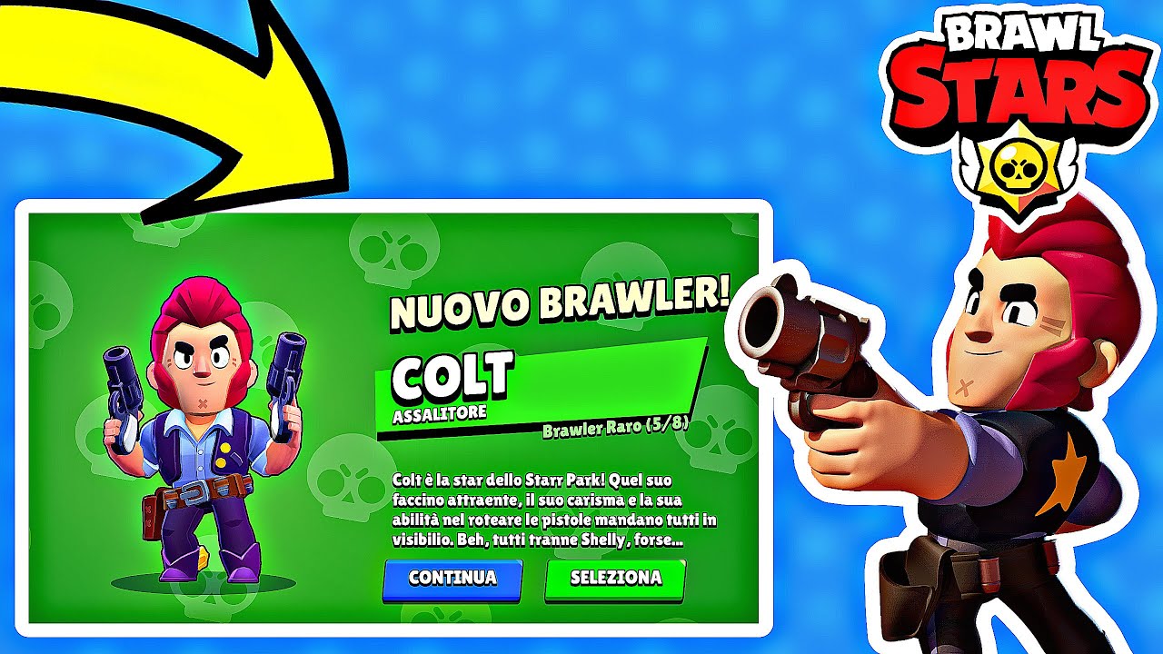 SBLOCCHIAMO e PROVIAMO COLT per la PRIMA VOLTA!! - Brawl Stars ITA
