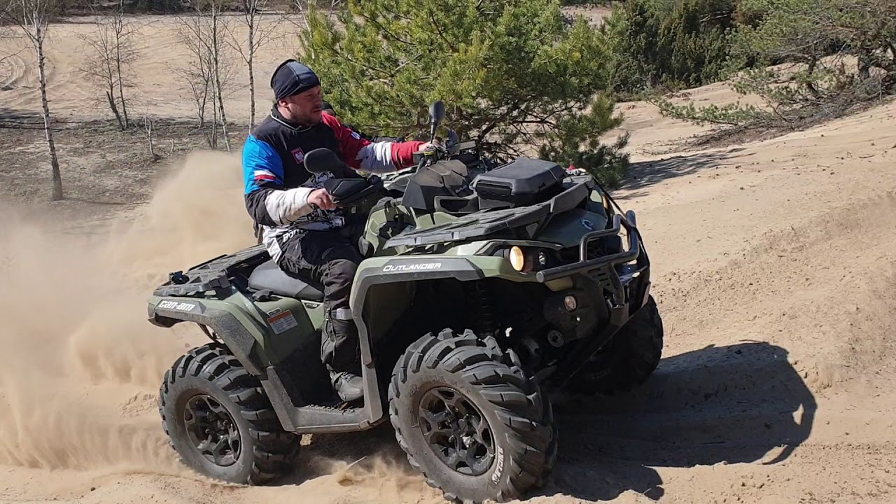 Can am 570 test opon MAXXIS Vipr vs Ancla